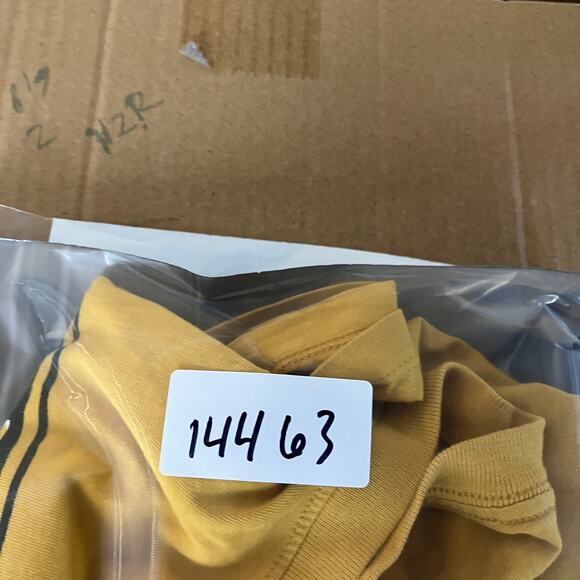 Nike T-Shirt Mens Size M Yellow Missouri Tigers Logo Dri-Fit Athletic Fan Tee - Picture 7 of 7